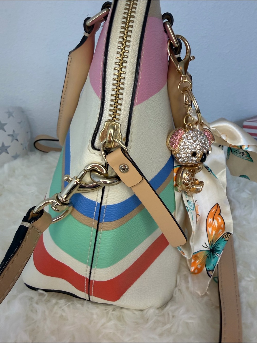 Kate Spade Carli Grove Leather Satchel - Picture 8 of 11